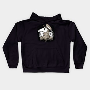 Dark Plague Doctor Kids Hoodie